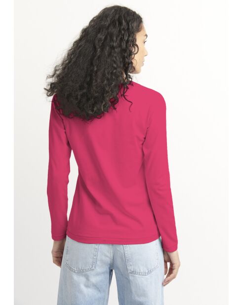 Camiseta Tecov Uni fucsia