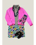 Jesfu Flowerpower veelkleurige rok