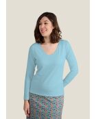 Camiseta azul celeste Tecom Uni