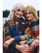 Orange Madom Geometrische Jacke