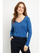 Tecov Uni blaues T-Shirt