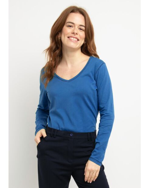 Camiseta Tecov Uni azul