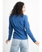 Tecov Uni blaues T-Shirt