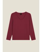 Camiseta Tecom Uni burdeos