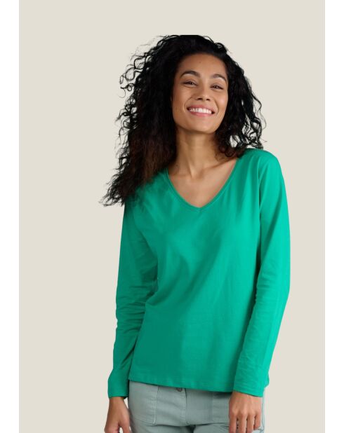 Camiseta Tecom Uni verde