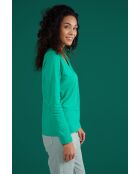 T-shirt Tecom Uni verde