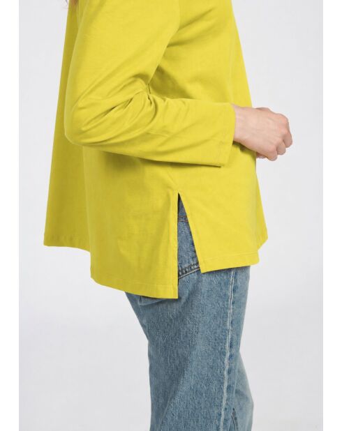 Camiseta Terani Uni amarilla