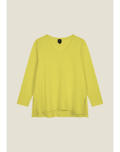 Camiseta Terani Uni amarilla