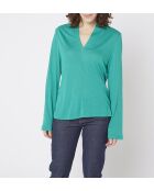 Camiseta Toplo Uni verde