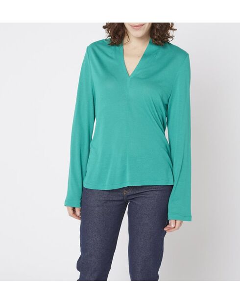 Camiseta Toplo Uni verde