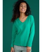 T-shirt Tecom Uni verde