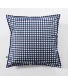 Fodera per cuscino Vickie Midnight stampata + spalmata in poliestere - 45 x 45 cm