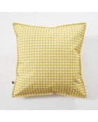 Fodera per cuscino in poliestere stampato Vickie Soleil + rivestimento - 45 x 45 cm