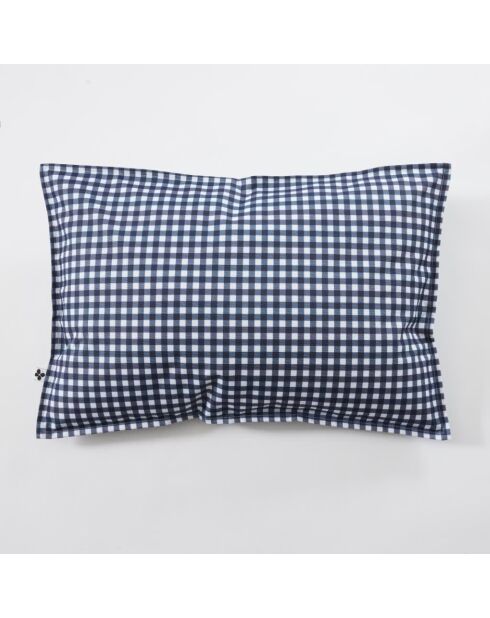 Fodera per cuscino Vickie Midnight stampata + spalmata in poliestere - 40 x 60 cm