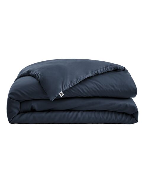 Housse de couette en bambou Salomé minuit - 240 x 220 cm