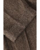 Pantalon en laine mélangée Lilo 1 beige foncé