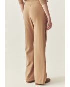 Pantalon en maille Floks beige