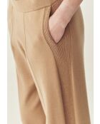 Pantalon en maille Floks beige