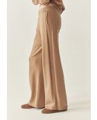 Pantalon en maille Floks beige