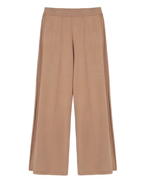 Pantalon en maille Floks beige