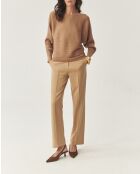 Pantalon Sas camel clair