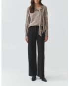 Zwarte blouse Tutti
