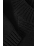 Schwarzer Pullover Malmana 1 aus Wollmischung
