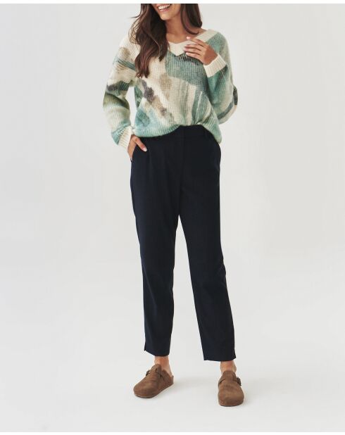 Pantalon Renrimi bleu marine