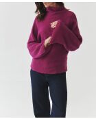 Pull en laine mélangée Mazzy 1 violet