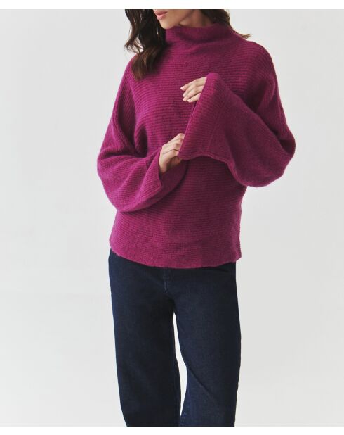 Pull en laine mélangée Mazzy 1 violet