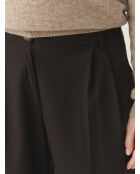 Pantalon Sola chocolat foncé