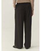 Pantalon Sola chocolat foncé
