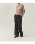 Pantalon Sola chocolat foncé