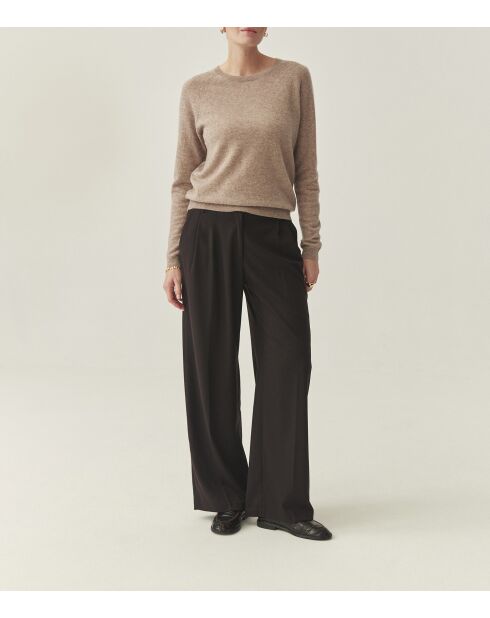 Pantalon Sola chocolat foncé