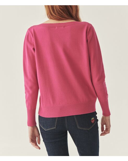 Pull Fifer 1 rose foncé