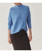Pull Jolie bleu chiné