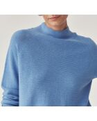 Pull Jolie bleu chiné