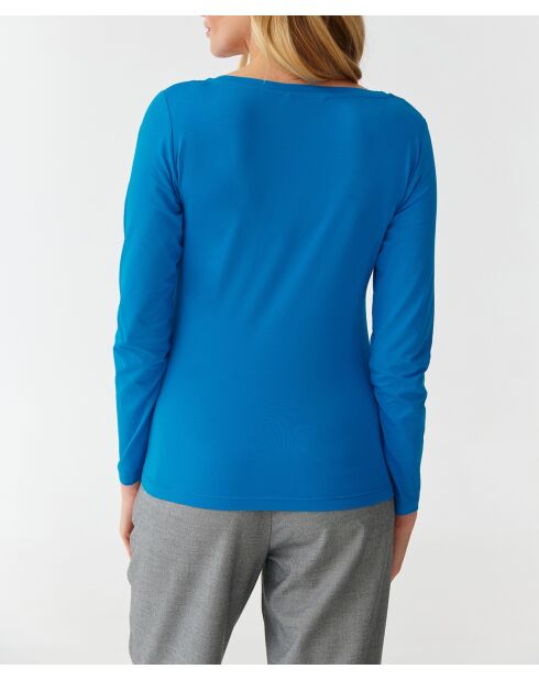Blouse en maille Filka 1 bleue