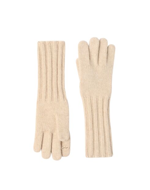 Gants en laine mélangée Velar beiges