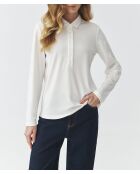 Cremefarbene Flea Strickbluse