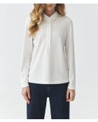 Cremefarbene Flea Strickbluse