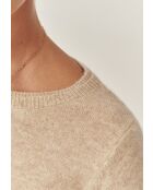 Pull en cachemire Lemon new champagne