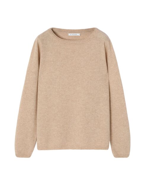 Pull en cachemire Lemon new champagne