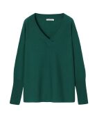 Ponno groene trui van wolmix