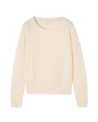 Pull en laine Bella beige meringue