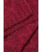 Écharpe en maille Brifil fuhsia