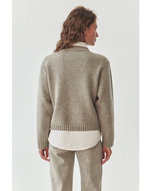 Pull en laine mélangée Malmana 1 gris