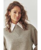 Pull en laine mélangée Malmana 1 gris