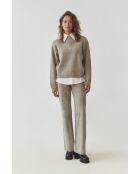 Pull en laine mélangée Malmana 1 gris