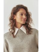 Pull en laine mélangée Malmana 1 gris